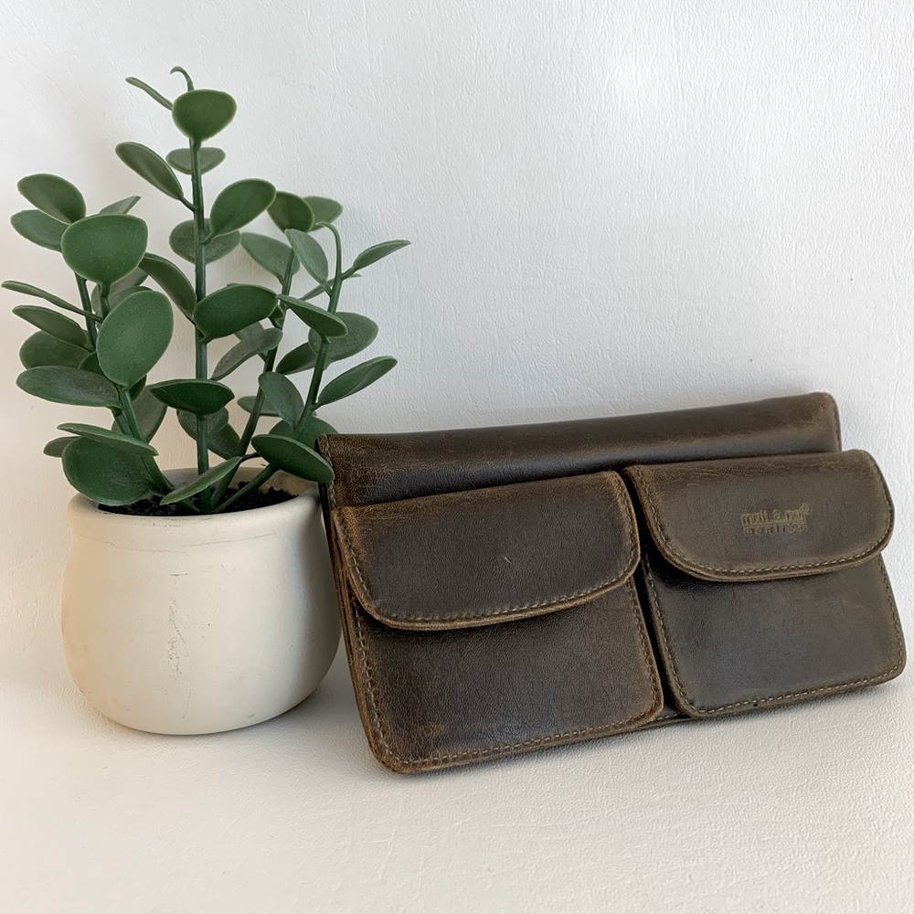 Matt & Nat Brown Vegan Leather Wallet
